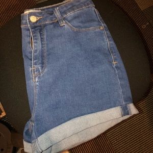 High waisted shorts